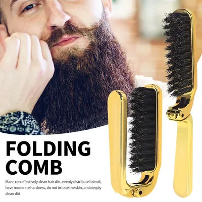 Salon Foldable Hair Cutting Brush Barber Soft Neck Duster Cleaning Hairbrush Professional Barbershop Home Tools Accessories