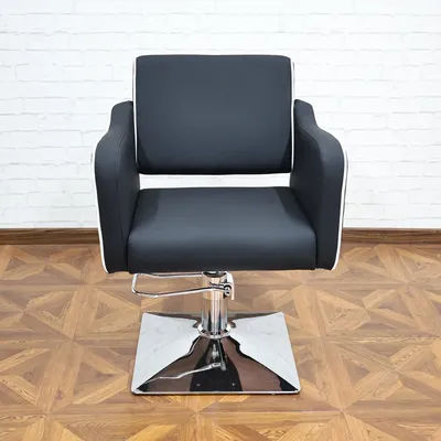 Barber Shop Barber Chair, 360° Rotatable, Hydraulic Lift, Black Chairs, New Design, Customizable Hair Salon Furniture Wholesale