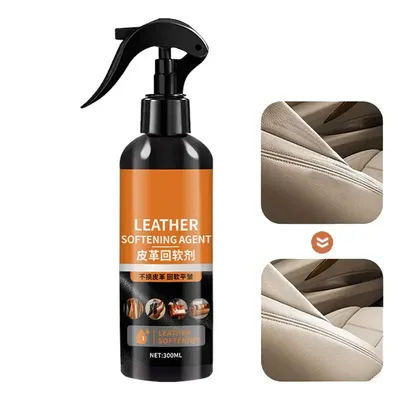 Leather Cleaner Conditioner 300ml Leather Cleaner Leather Care Agent Furniture Restoration Liquid For Leather Apparel Furniture