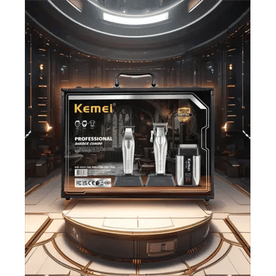 Kemei Hair Trimmers Professional Hair Cut Machine Adjustable Hair Clippers Rechargeable Barber Trimmer Trimmer for Men KM-3023