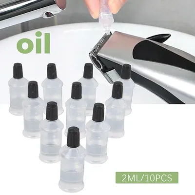 10PCS 2ml Sewing Machine Oil Clipper Shaver Maintenance Lubricant Sewing Machine Hair Trimmer Blade Oil for Hair Clippers
