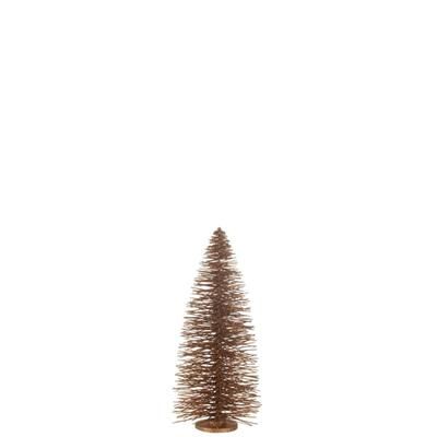 Albero di Natale in legno marrone 27*27*70 cm