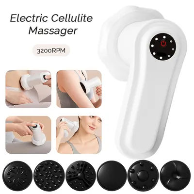 6-IN-1 Electric Body Massager Muscles Relaxation Massage Roller Wireless Body Sculpting Machine Anti Cellulite Body masajeador