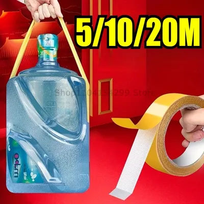 Sale Super Strong Fixation Double Sided Tape Heavy Duty Translucent Mesh Waterproof Traceless Powerful Grid Carpet Adhesive Tape