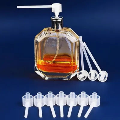 100Pcs Perfume Dispenser Pump Perfume Filling Pump Cosmetic Dispenser Pump Travel Refillable Perfume Spray Bottle Transfer Tool