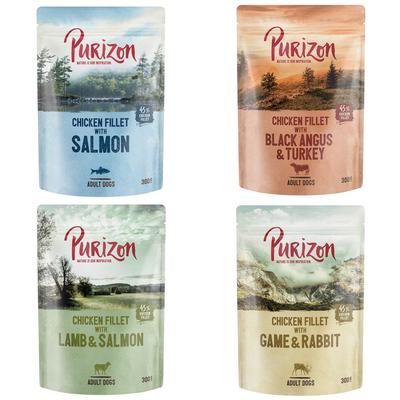 24x300g Mixed Pack Adult Purizon Wet Dog Food