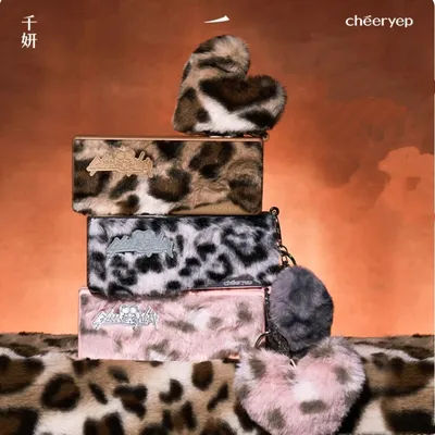 Qianyan Cheeryep DODO NAMI Eyeshadow Palette Fluffy With Decorations Matte Satin Shimmer High Impact Color Face Makeup Cosmetics