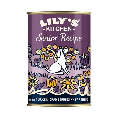 Lily's Kitchen Senior Tacchino umido cane - 6 x 400 g