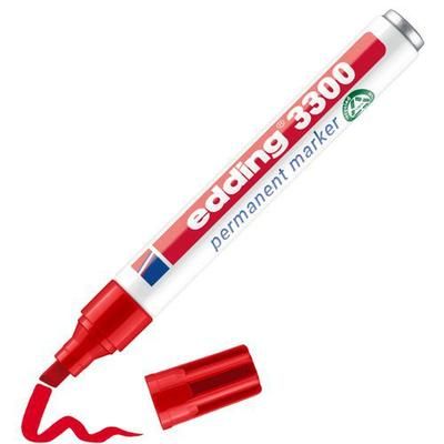 marqueur edding 3300 trait l:1 - 5 m encrcol.:rouge