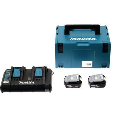 Pack Énergie 18v (2 Batteries + 1 Chargeur) Avec Coffret - Makita