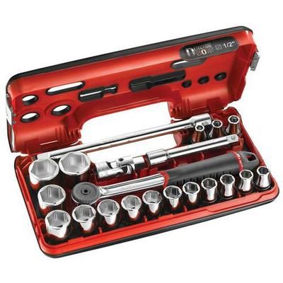 Facom 1 Coffret DBOX douilles 1/2 6 pans métriques - Facom