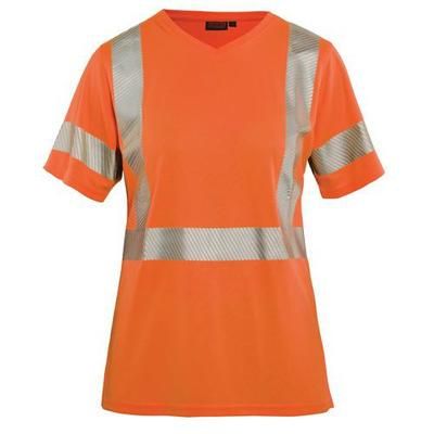 T-shirt Haute-visibilité Femme Orange Fluorescent Taille Xl - Blaklader