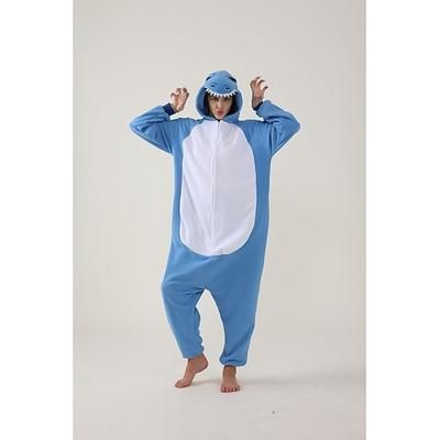 Pigiama Kigurumi Costume di Gruppo Costume tutina Fantasia animale Drago Fantasia Caldo Comodo Con cappuccio Pile Adulti Per uomo Per donna Unisex Halloween Carnevale Feste Performance Abbigliamento