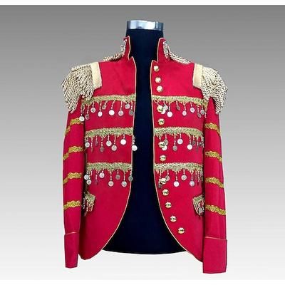 Retrò Vintage Rococò Cappotto Mascherata Giacca da circo Lunghe Principe Aristocratico Costume Per uomo Carnevale Mascherata Evento / Festa Adulti Cappotto Autunno Inverno