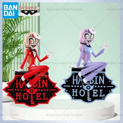 Bandai Banpresto Hazbin Hotel Charlie Morningstar /Vaggie Vagatha Monitor Top Figure Action Figurine Model Figuarts AS