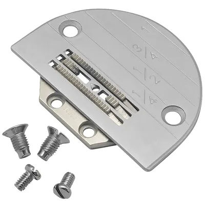 1 Set Needle Plate & Feed Dog with Screws 149057+147150 For Brother JUKI Industrial Single Needle Sewing Machine Accessories