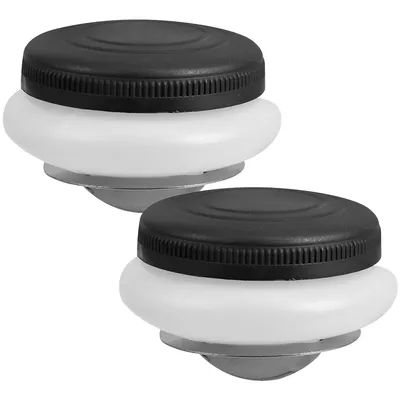 2Pcs Oil Palette Cup Professional Mini Dipper Reusable Mixing Pigment Storage Compact Brush Washing Jar Lid Design Portable Mini
