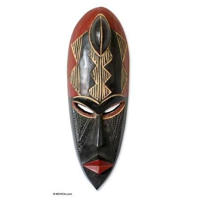 Proof of Love,'Ewe wood mask'