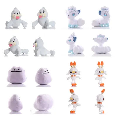 Pokemon Pikachu Plush Toys Cute Lugia Quaxly Pokeball Togetic Stuffed Doll Kawaii Toy Hobby Collection Kids Birthday Xmas Gifts
