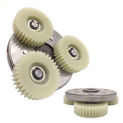 36T E-Bike Motor Gear Clutch Kit 47x13.5mm Nylon Planetary Gears with 88mm Clutch for Bafang Electric 500W Motor Parts