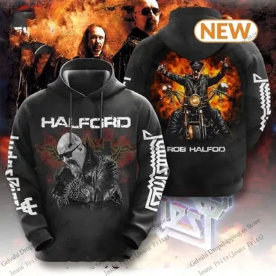 New Rock Band Judas Priest Tour 3d Print Hoodie Men Women Fashion Hoodie Sweatshirt Out Coat Autumn Winter Clothes Men tracksuit