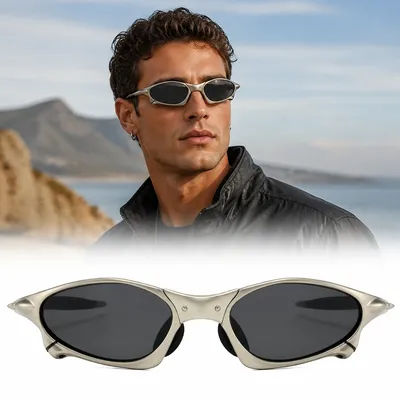 Alloy Frame Cycling Glasses UV400 Polarized Sport Sunglasses Unisex Outdoor Bike Riding Eyewear