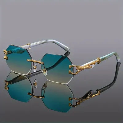 Lunettes de Sport à imprimé léopard géométrique pour femmes, monture Composite légère et Durable, lunettes Streetwear tendance, nouveau style