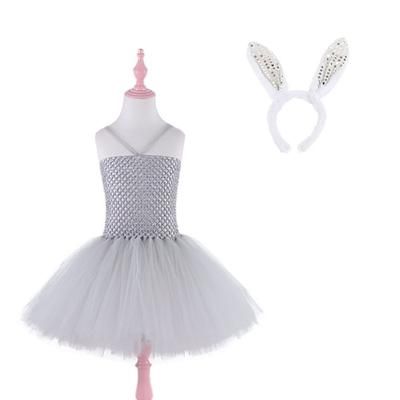 Tutu Vestaglia Fantasia animale Coniglio coniglietto di Pasqua Vestiti Divertente Bambini Ragazze Halloween Carnevale Pasqua Carnevale Feste Vestirsi