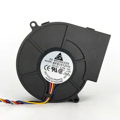 New original BFB1012VH 12V 2.70A 9733 9.7CM 2-wire 4-wire Violent Turbo Blower fan