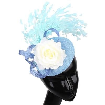 Derby Copricapo Cappello Fascinator affascinante Gentildonna Floreale Costume Per donna Mascherata Tè Ascot Festival delle corse di cavalli Adulti Copricapo