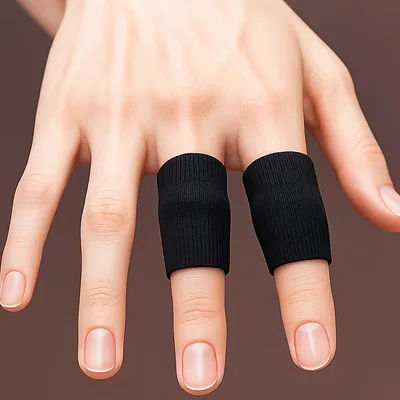 10 manchons de doigts, manchons de compression des doigts, haute élasticité et respirants, doux et confortables, basket-ball, festival sportif