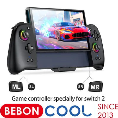 BEBONCOOL Wireless Bluetooth Gamepad for Nintendo Switch 2 with Hall Effect Joysticks - Wireless Gaming Controller for Enhanced