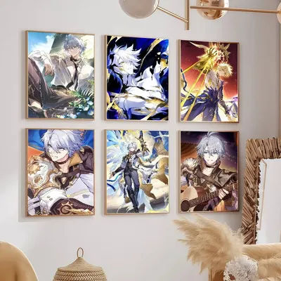 Game Honkai Star Rail Phainon Posters Wall Decorations For Dorm Rooms Bedroom And Living Room Gift