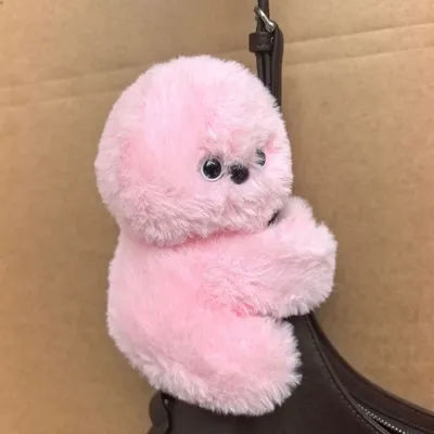 Mirumi Shy Cute Pet Plush Robot Emotional Companion Bag Plush Pendant No sound
