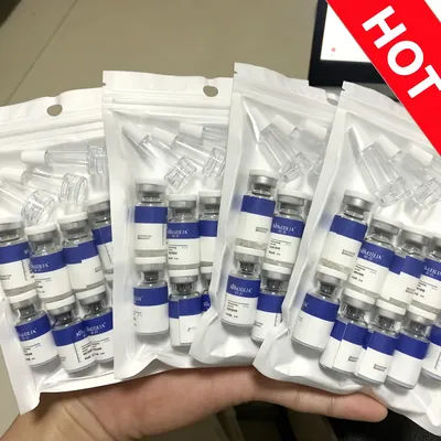 GHK-CU Copper Peptide Freeze-Dried Powder Oligopeptide Essence Sensitive Skin Repair Pore Shrinking Skincare Serum Set