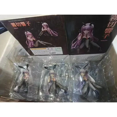 No Koukousei Kirigiri Kyouko 22cm Danganronpa Kibou No Gakuen To Zetsubou 1/4 Bunny Anime PVC Action Figure Toy Game Model Doll
