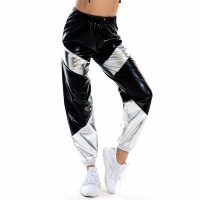 Streetwear Anni '80 Hip-hop Pantaloni Mascherata Ragazze piccanti Blocco di colori Per donna Costume di Carnevale Carnevale Mascherata Addio al Nubilato Parata dell'Orgoglio Mese dell'orgoglio