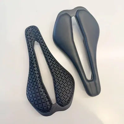 Carbon 3D Printed Bike Saddle Ultralight Road MTB Seat Parts Racing 7x9mm 105g/145g Seating Cushion Cycling Bicycle Parts