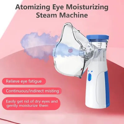 2-in-1 Nano Ion Mist for Skin Moisturizing Tool Air Moisturizing with Water Tank Mini Revitalize Facial Steamer and Humidifier