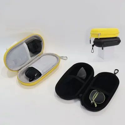 Sac de rangement simple pour lunettes de soleil 2026, en EVA, résistant à la pression, étanche, tendance, portable, boîte de rangement pour lunettes de soleil à main