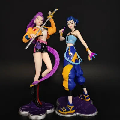 Witch Hunt Team Rumi Mira Zoe Cute Beautiful Girl Action Figure Anime Character Model High Detail Desktop Ornament Toy Gift