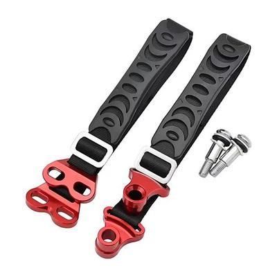 Set di 2 cinghie di traino per soccorso moto, anteriore e posteriore, cinghia di sollevamento per moto da cross KTM Honda Yamaha Kawasaki Suzuki, maniglia di sollevamento universale per motocross