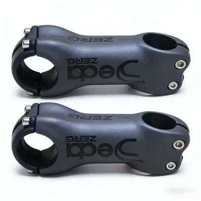 JEDA Carbon Stem 6/17 Degree Road Mountain Bike Stem 31.8mm Bicycle Handlebar Stems 60/70/80/90/100/110/120mm Silver Gray Matte