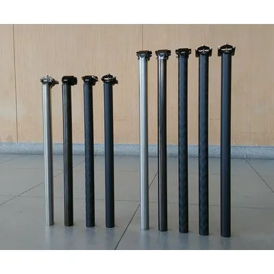 H&H Alloy/Carbon seatpost 540mm/600mm for brompton Pikes 3Sixty Folding Bicycle