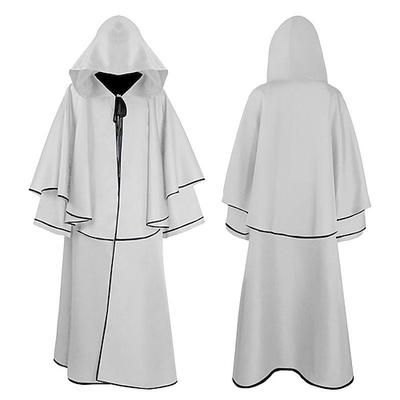 Retrò Vintage Punk Gotico Medievale Mantello Costume Cosplay Strega Medico della peste Streghe Costume Per uomo Per donna Unisex Vichingo Fantasia Notte di Valpurga Halloween Carnevale Mascherata