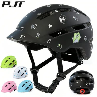 3-14 Years Kids Bike Helmets Adjustable Youth Boys Girls Gear Child Helmet Lightweight Multi-Sport Scooter Bicycle Hat Size S/M