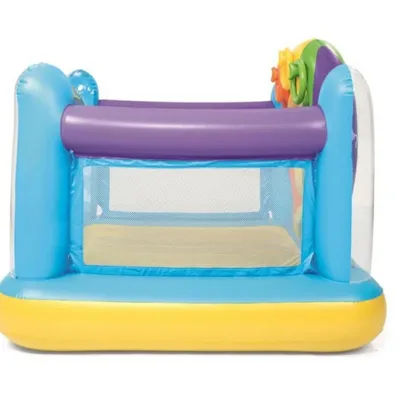Thickened Home Use Trampoline Jumping Bed Inflatable Indoor Castle Square Bounce Pool