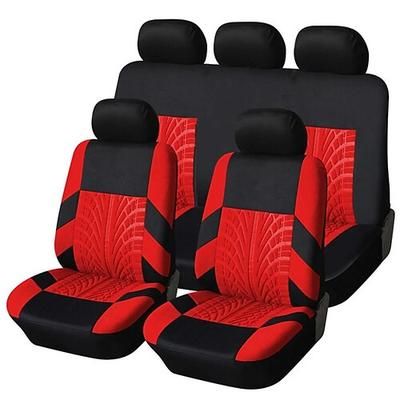 9 pezzi Copertura sedile auto per Set completo Morbido Prevenire le macchie per Autovettura / SUV / Auto
