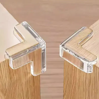 Children Anti Collision Corner Edge Protection Guards Baby Safety Table Corner Silicone Protector Cover Soft Transparent