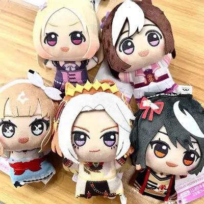 Bandai Banpresto Uma Musume Pretty Derby Mini Plush Pendant First Volume Hanging Ornament Anime Fans Collection In Stock